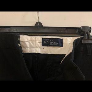 Gap Black Bi-Stretch True Straight Size 10 Tall